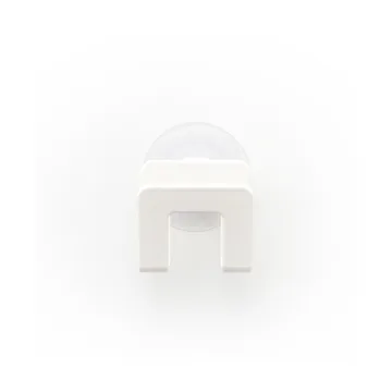 Bosign houder met zuignap voor vaatdoek en spons - Wit - Bosign