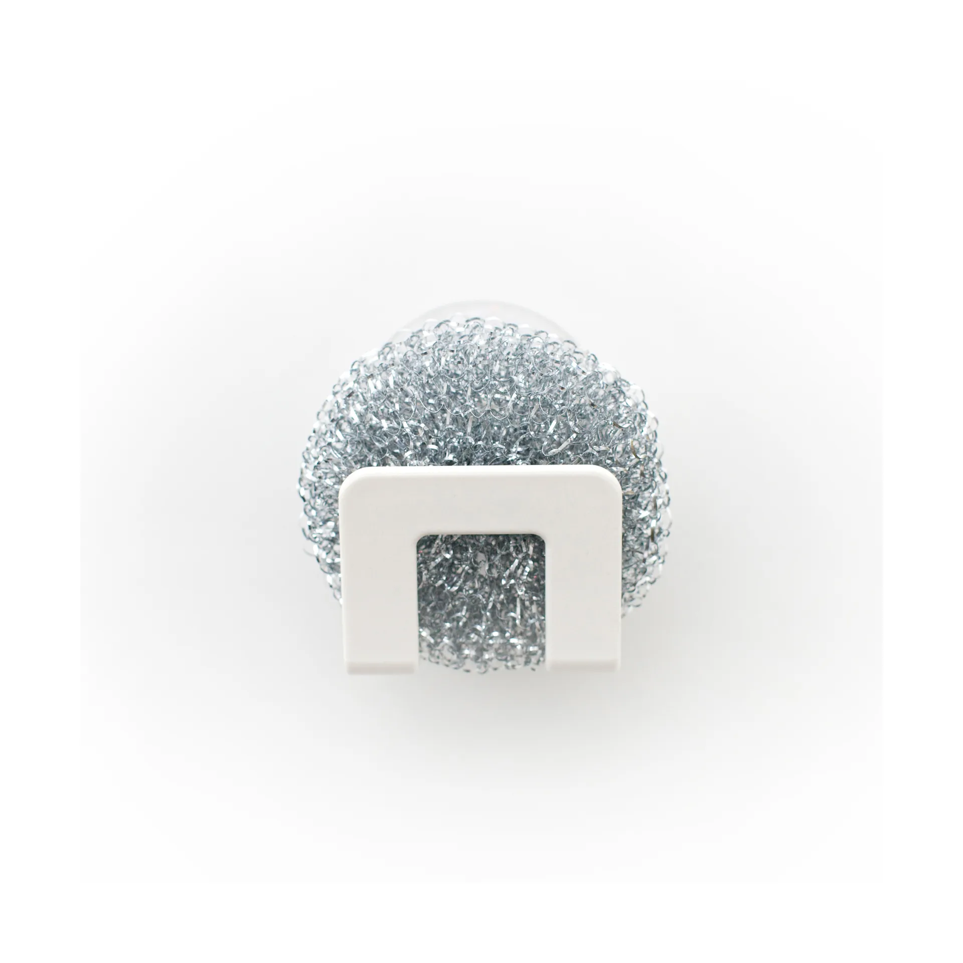 Bosign houder met zuignap voor vaatdoek en spons, Wit Bosign