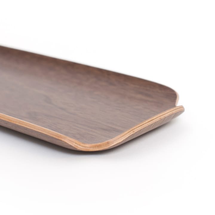 Bosign houten dienblad leaf, Walnoot Bosign