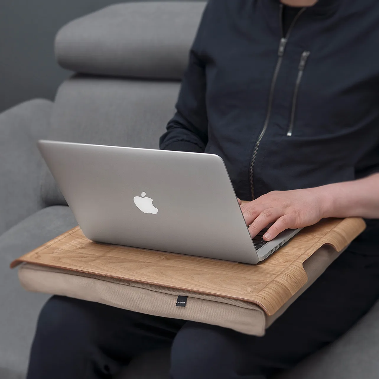 Bosign kniedienblad, Zand-wilgenhout Bosign