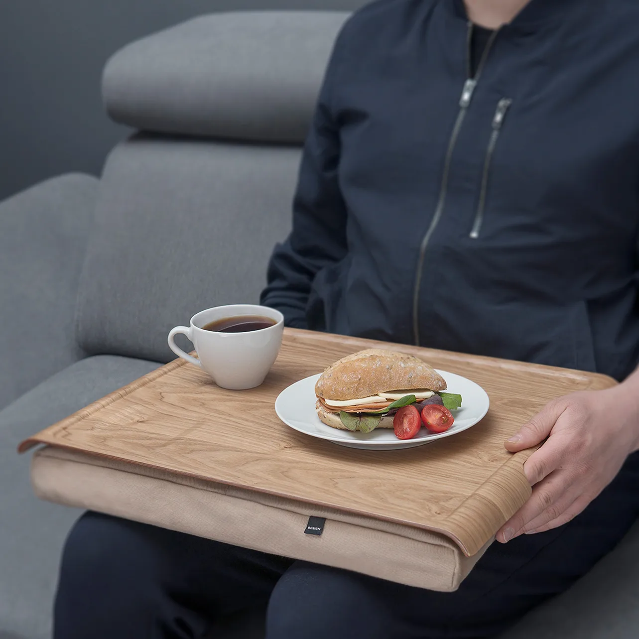 Bosign kniedienblad, Zand-wilgenhout Bosign