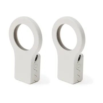 Bosign Loop clips voor theedoek 2-pack - Wit - Bosign