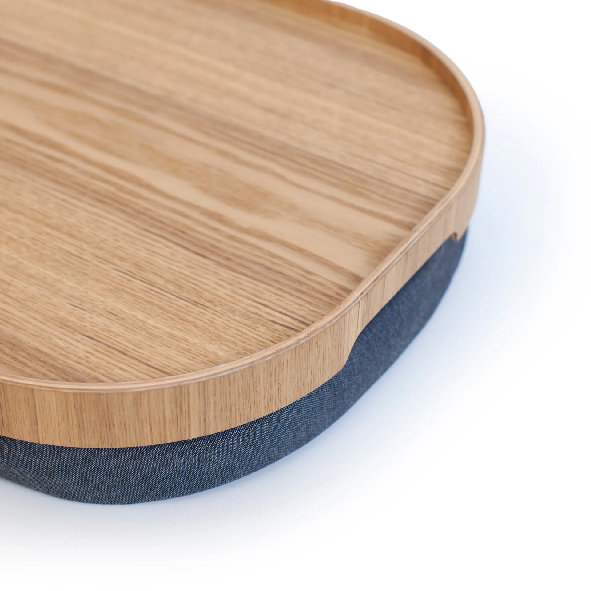 Bosign schootdienblad curveline large 34x47 cm, Wilgenhout Bosign