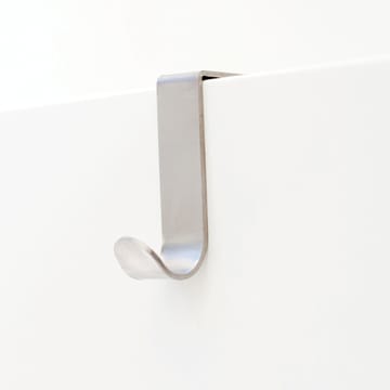 Bosign single J-haak 2-pack - Geborsteld staal - Bosign