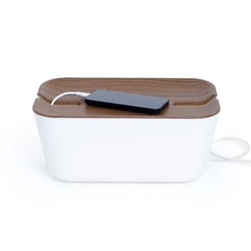 Cable organiser kabeldoos M - Donker houtdecor - Bosign