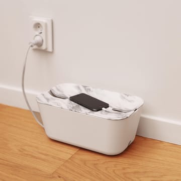 Cable organiser kabeldoos M - marmerprint - Bosign
