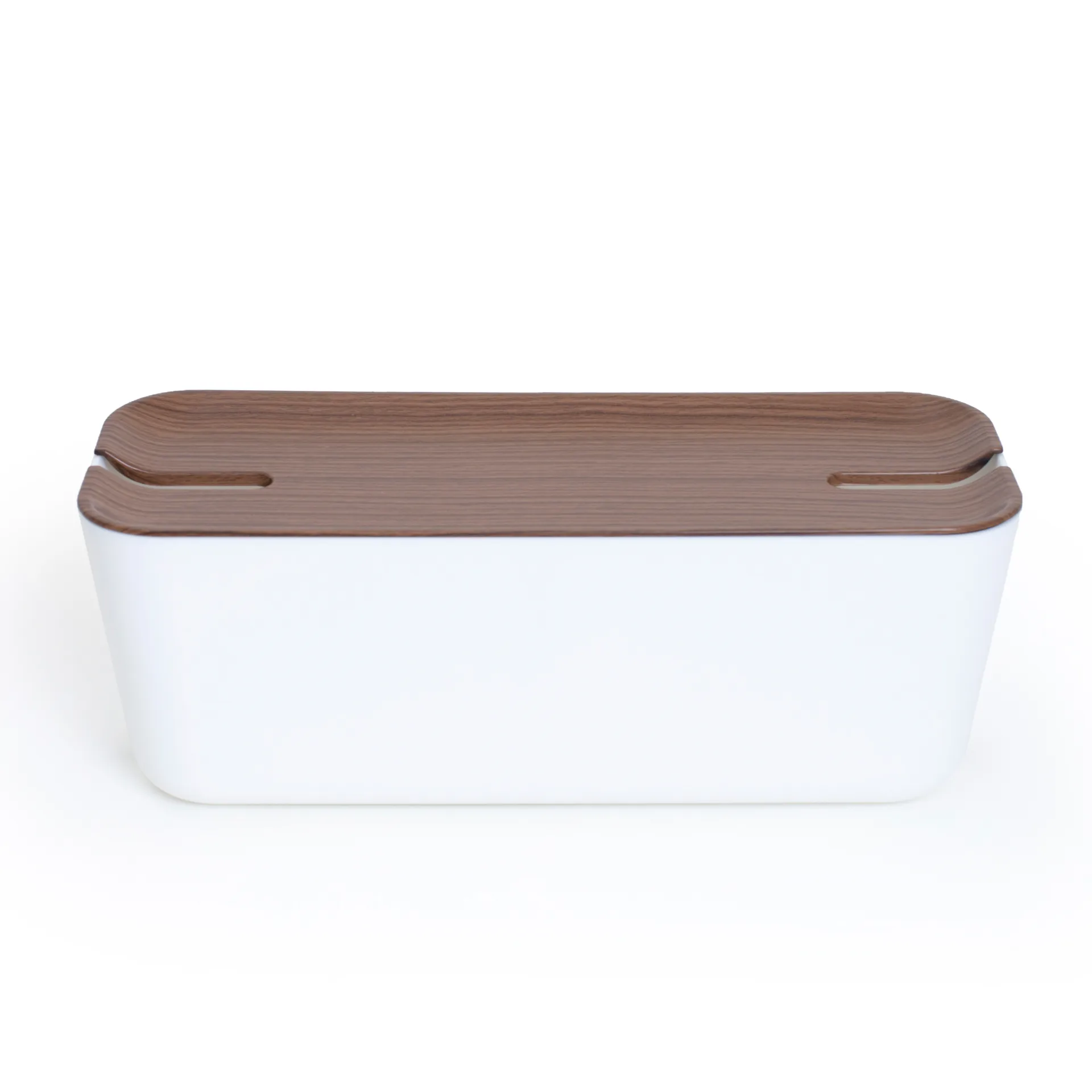 Cable Organiser XL, Donker houtdecor Bosign