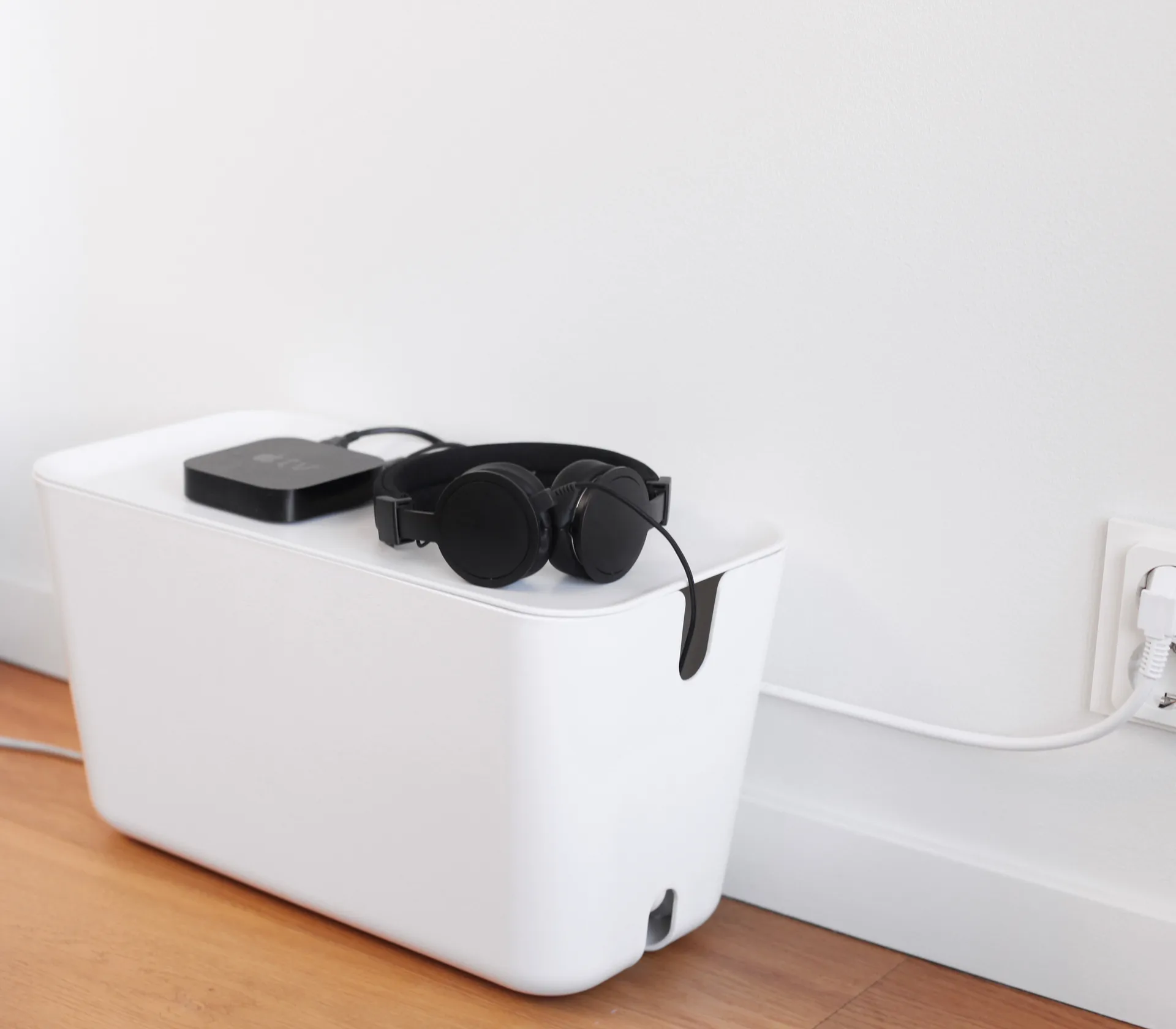 Cable Organiser XXL kabelverzamelaar, Wit-wit Bosign