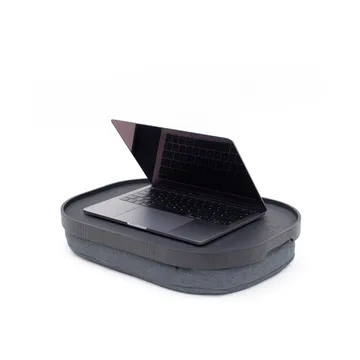 CurveLine™ anti-slip kniesteun 47x34 cm - Zwart wilgengrijs - Bosign