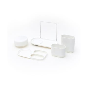 Do-Dish Caddy PLUS afwasmiddeldispenser & gootsteen organiser set - Donker hout - Bosign
