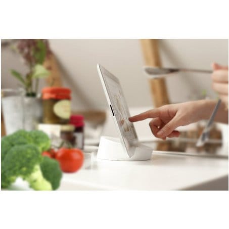 Kitchen tablet standaard, wit Bosign