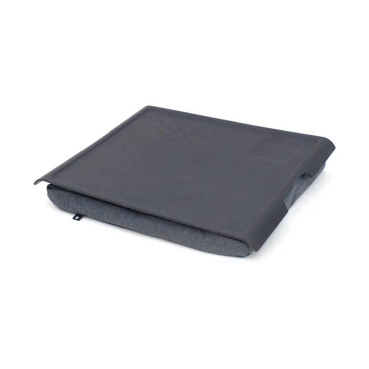 Knieschot Laptray anti-slip 46x38 cm - Zwart wilgengrijs - Bosign