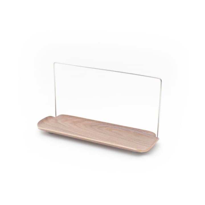 LEAF gootsteenorganiser met vaatdoekhanger  - Walnoot-roestvrij staal - Bosign