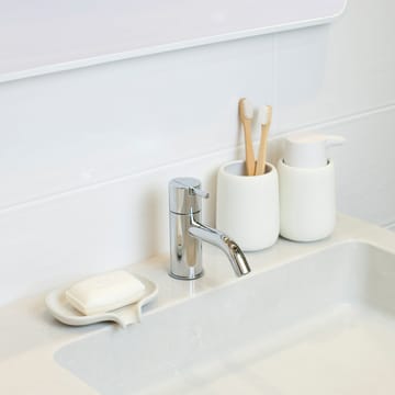 Soap Saver Flow zeepbakje met afdruipfunctie beton - Wit - Bosign
