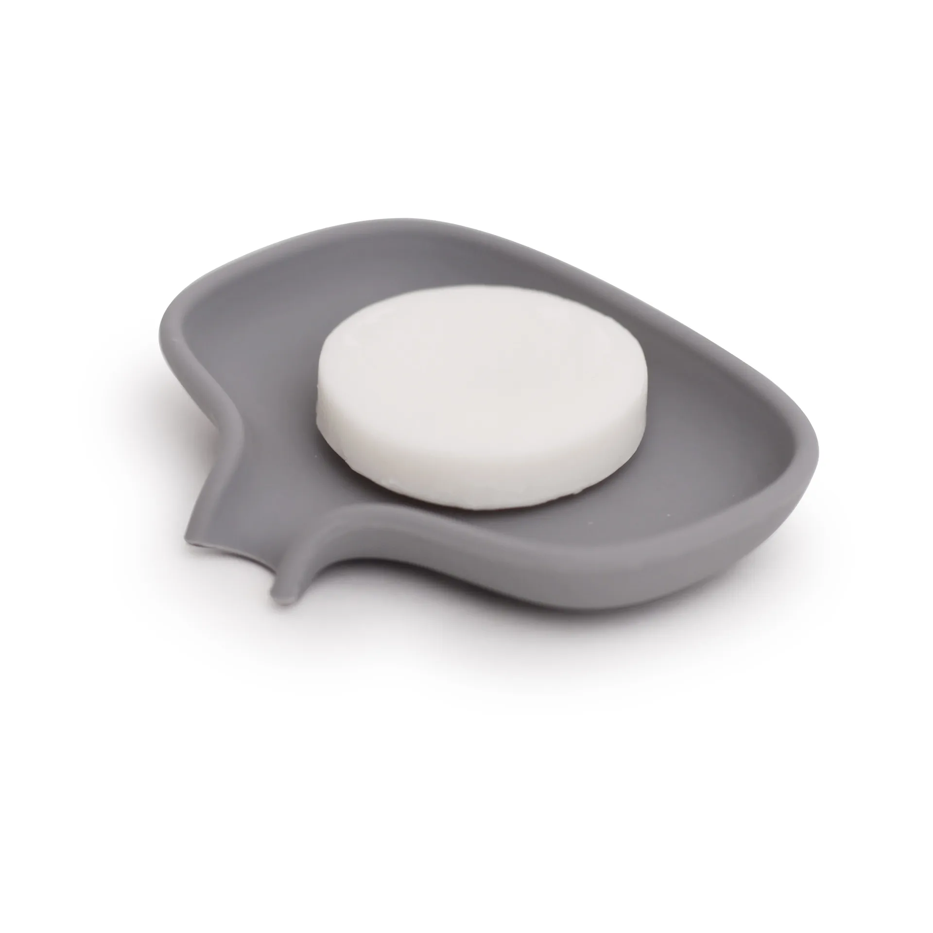 Soap Saver Flow zeepbakje met afdruipfunctie small, Grijs Bosign