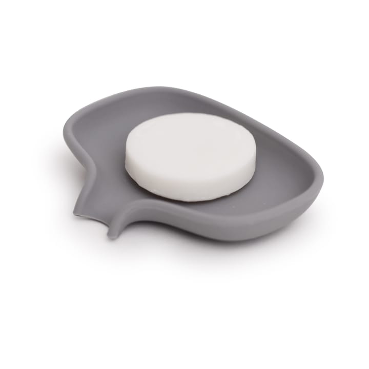 Soap Saver Flow zeepbakje met afdruipfunctie small, Grijs Bosign