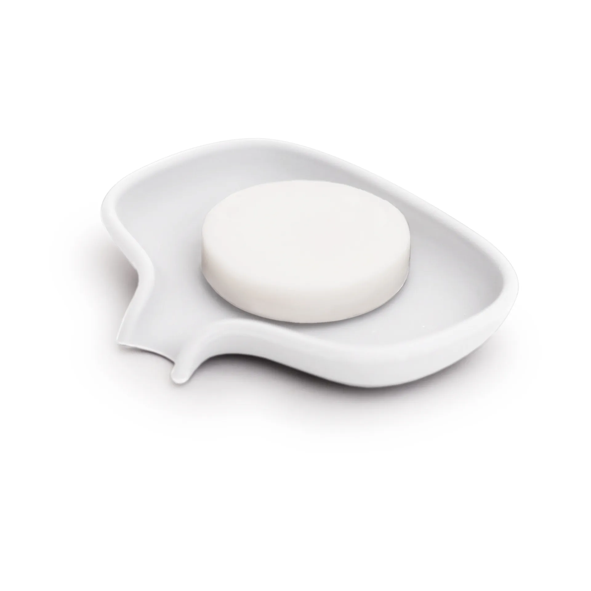 Soap Saver Flow zeepbakje met afdruipfunctie small, Wit Bosign