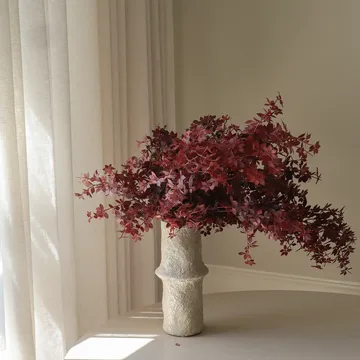 Burgundy Maple Branch kunstboeket - 107 cm, 4 stuks - Botané
