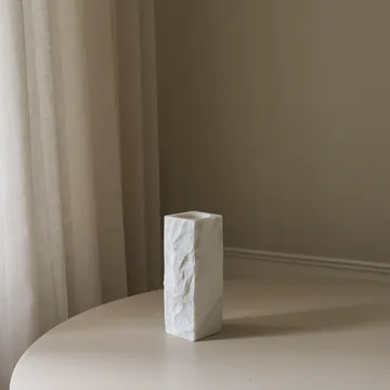 Carrara Edge marmeren vaas - Small, 25 cm - Botané