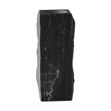 Cartier Edge marmeren vaas - medium, 30 cm - Botané