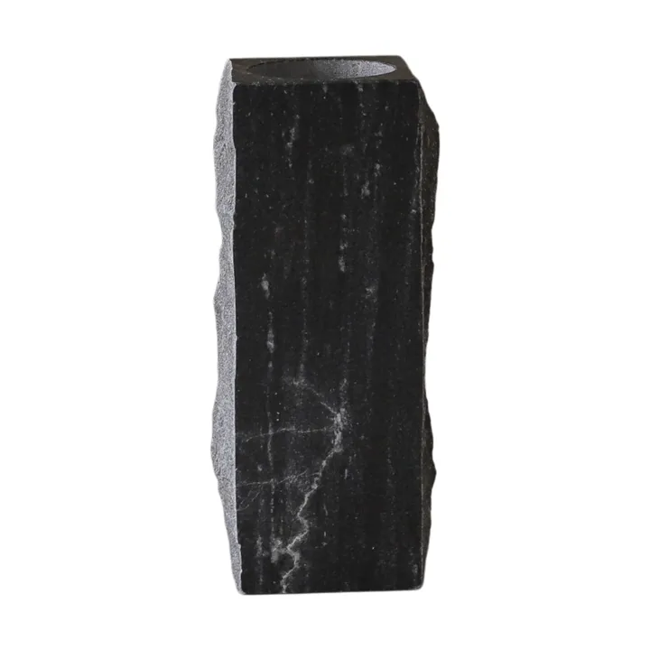 Cartier Edge marmeren vaas - medium, 30 cm - Botané