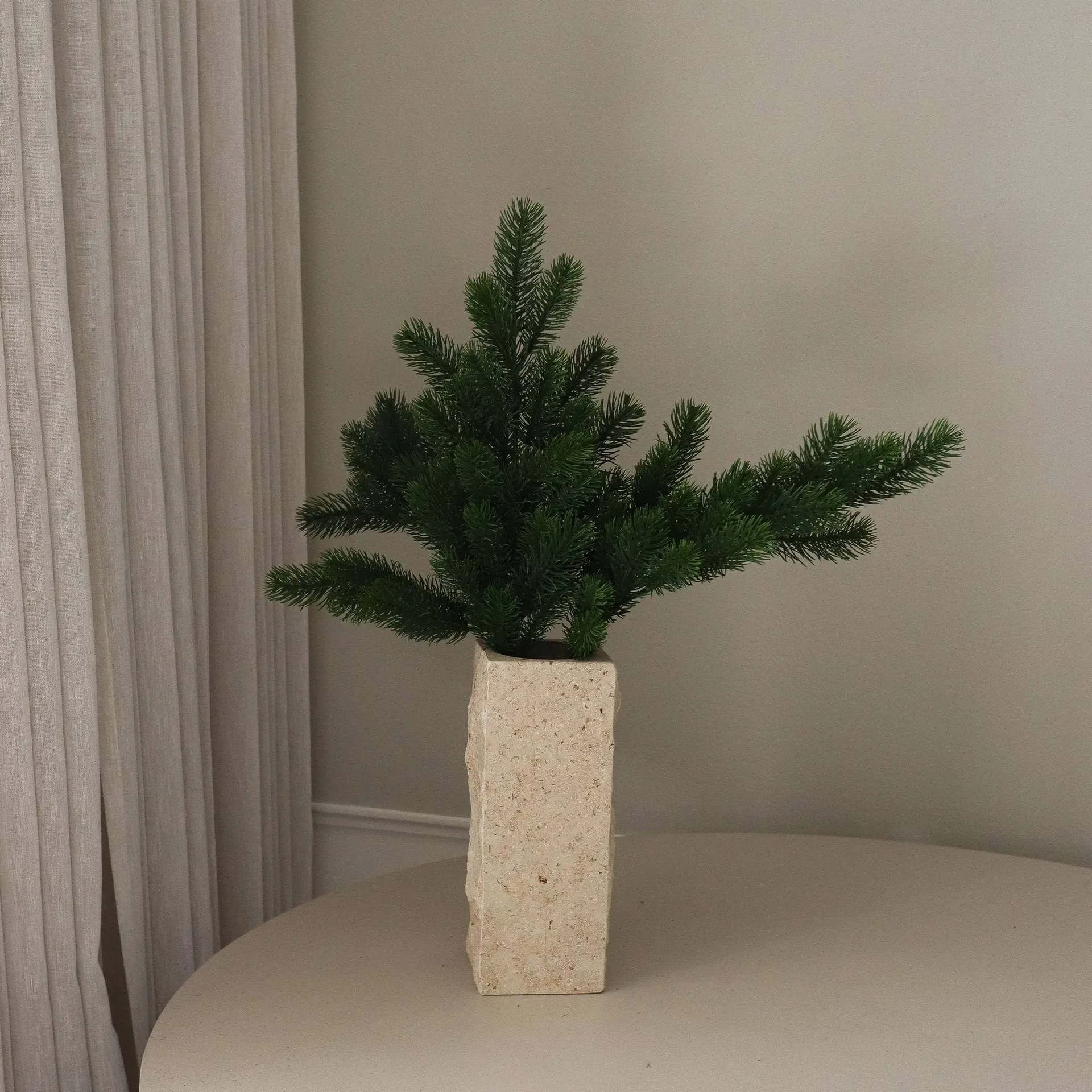 Dennentak kunstplant, Groen, 65 cm Botané