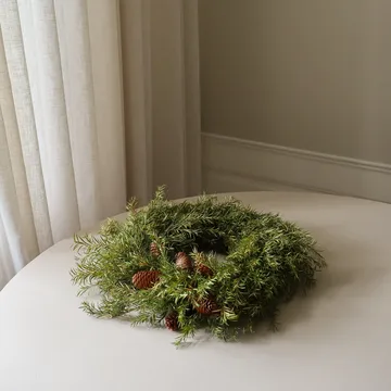 Evergreen Pine Wreath krans - Dennengroen, Ø40 cm - Botané