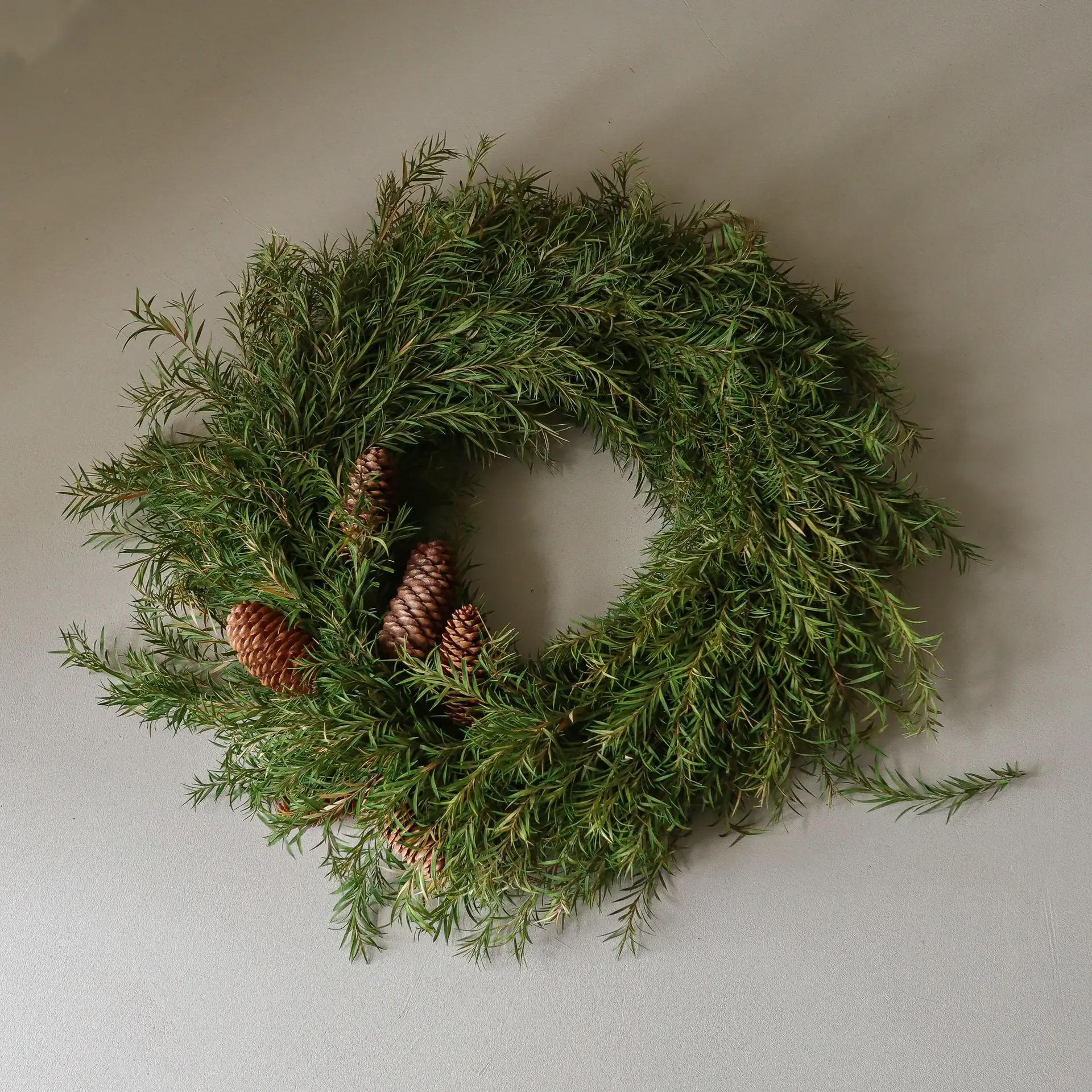 Evergreen Pine Wreath krans, Dennengroen, Ø40 cm Botané