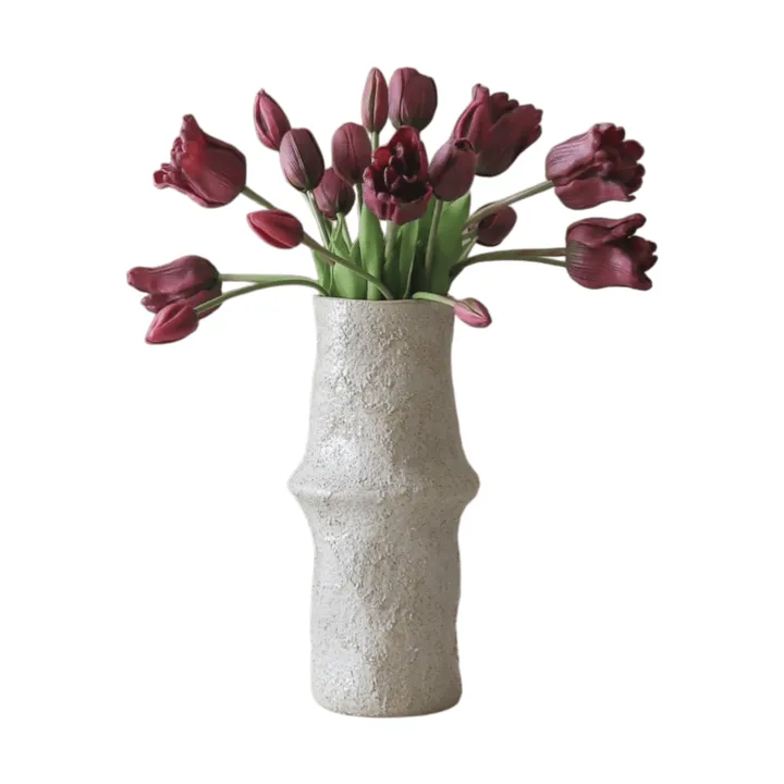 Gemengd tulpen kunstboeket - Paars, 20 st. - Botané