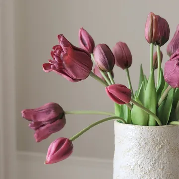 Gemengd tulpen kunstboeket - Paars, 20 st. - Botané