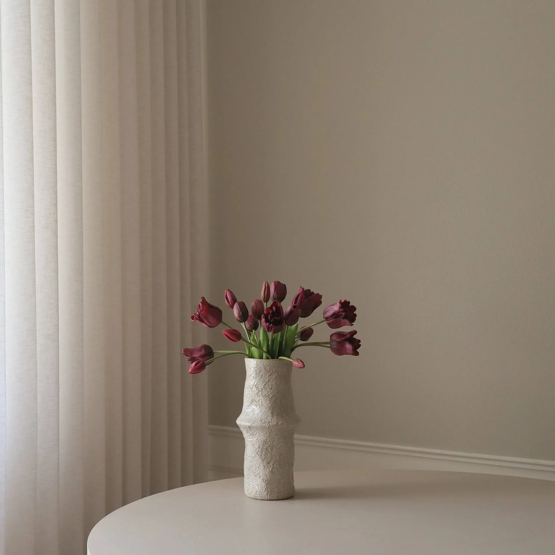 Gemengd tulpen kunstboeket, Paars, 20 st. Botané