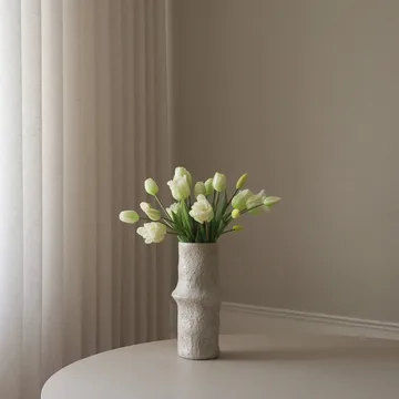Gemengd tulpen kunstboeket - Wit, 20 st. - Botané