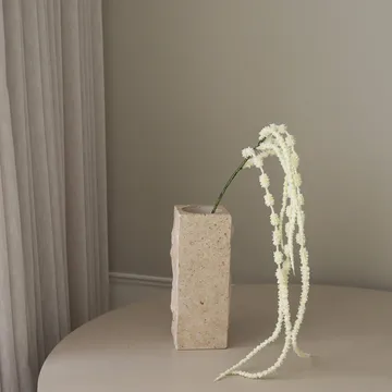 Hangamarant kunstbloem - Wit, 112 cm - Botané