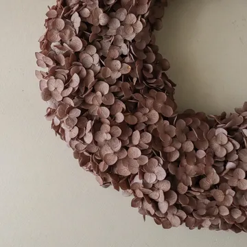 Hortensia krans - Brown, 40 cm - Botané