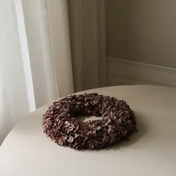 Hortensia krans - Brown, 40 cm - Botané