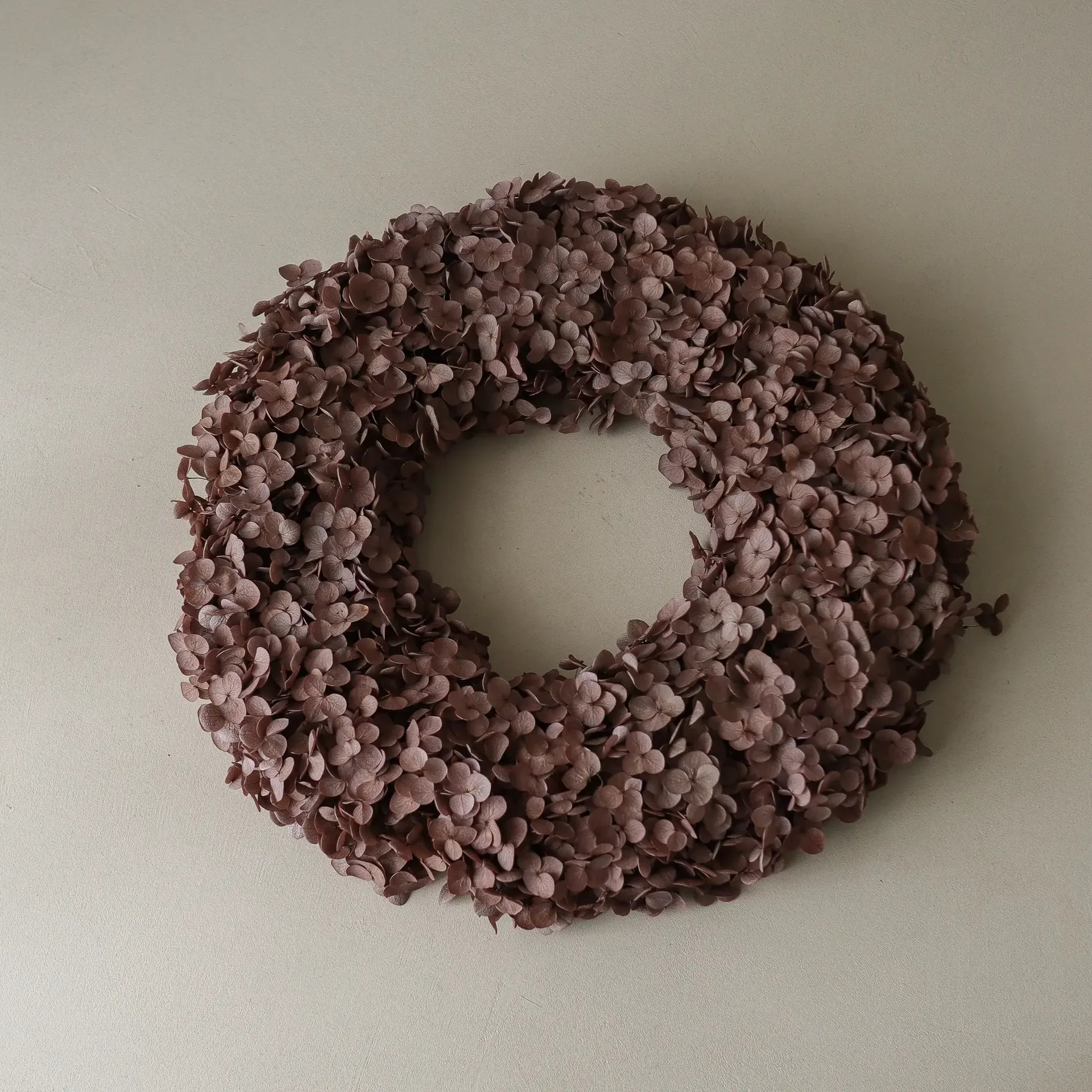 Hortensia krans, Brown, 40 cm Botané