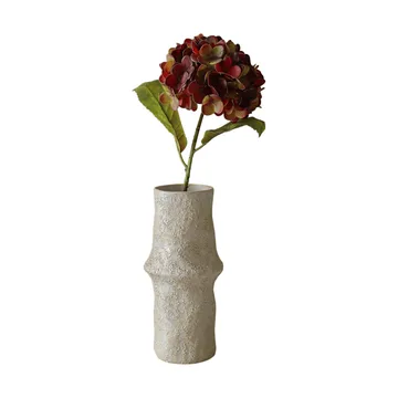 hortensia kunstbloem - Diep bordeaux, 60 cm, 1 stuks - Botané