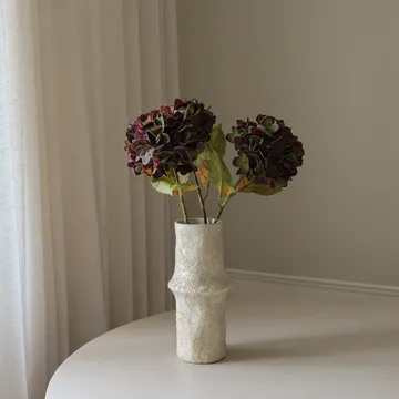 hortensia kunstbloem - Gedempt paars, 60 cm, 1 st - Botané
