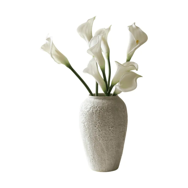 Kalla lilja kunstboeket - Wit, 65 cm, 8 stuks - Botané