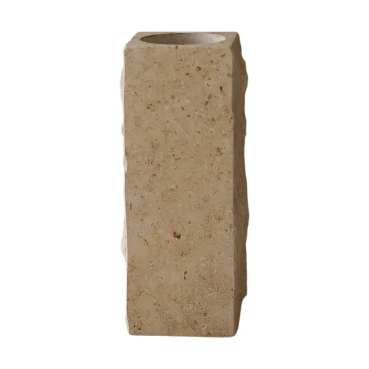 Limestone Edge marmeren vaas - medium, 30 cm - Botané
