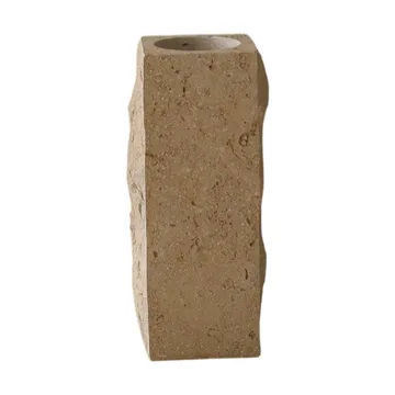 Limestone Edge marmeren vaas - Small, 25 cm - Botané