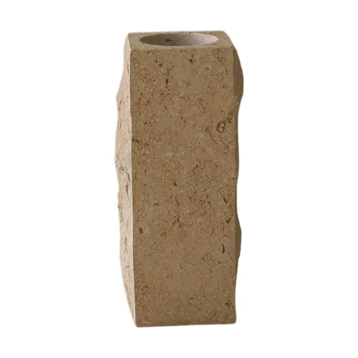 Limestone Edge marmeren vaas - Small, 25 cm - Botané