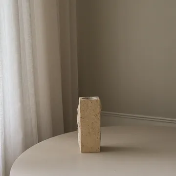 Limestone Edge marmeren vaas - Small, 25 cm - Botané