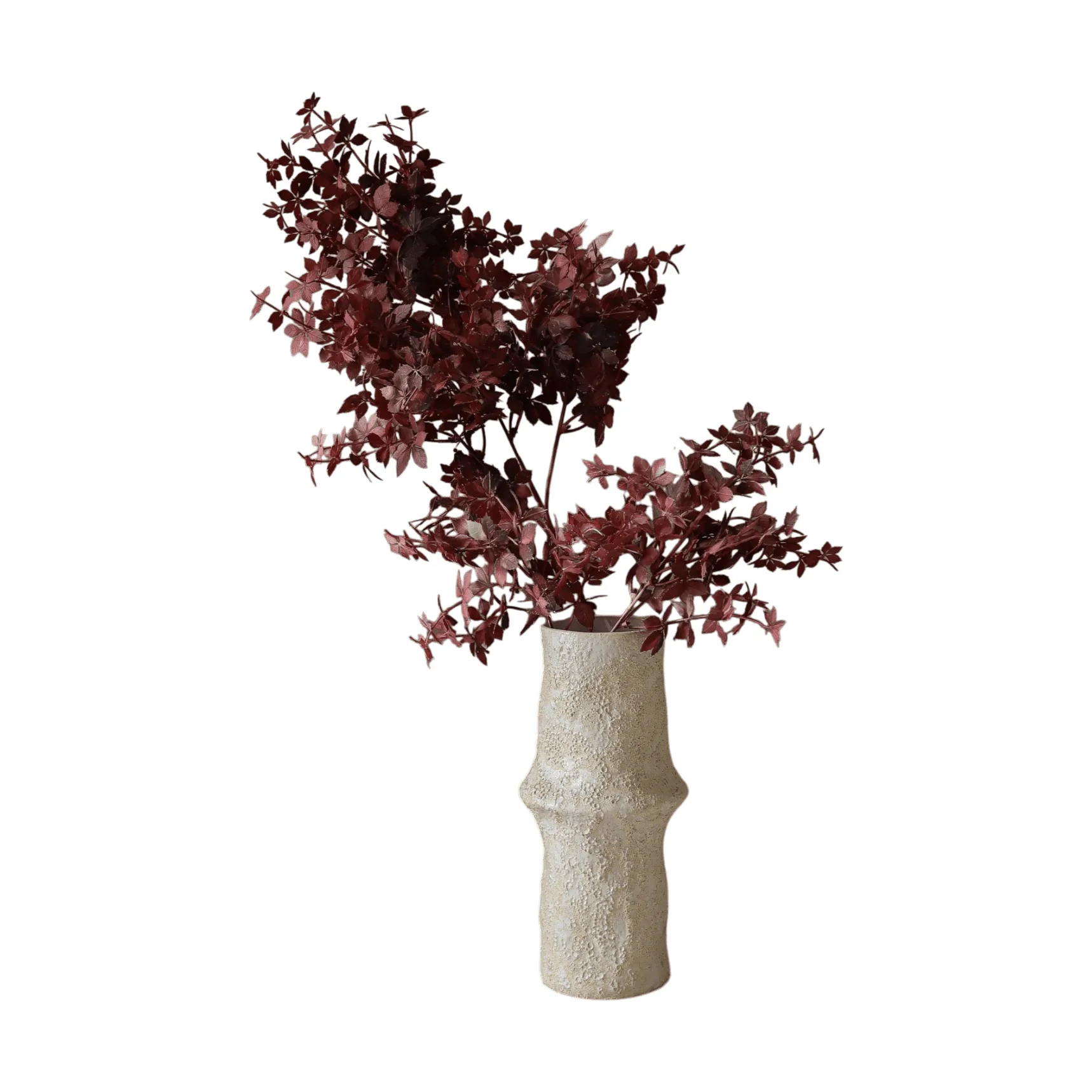 Maple Branch kunstboeket, Burgundy, 107 cm, 1 stuks Botané