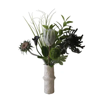 Midnight Wilderness kunstboeket - Protea-chrysant-kalla-anjer, 78 cm, 7 stuks - Botané