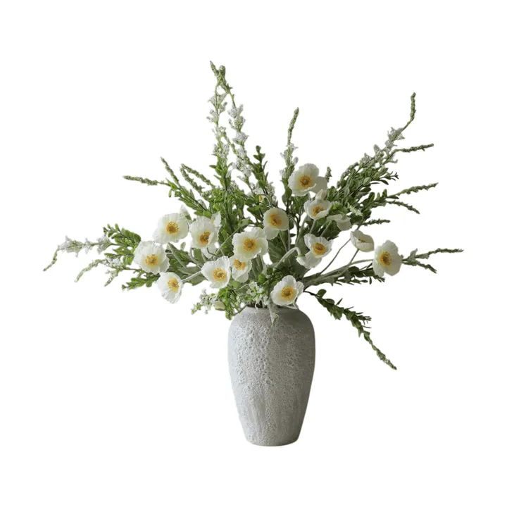Midsummer Day kunstboeket - Klaproos-wilde bloemen 12 st. - Botané