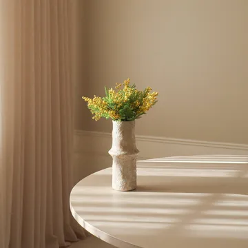 Mimosa kunstboeket - Mini, geel 10 st. - Botané