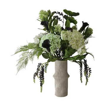Moonlit Garden kunstboeket - hortensia-papegaaientulp-calla, 106 cm, 17 stuks - Botané