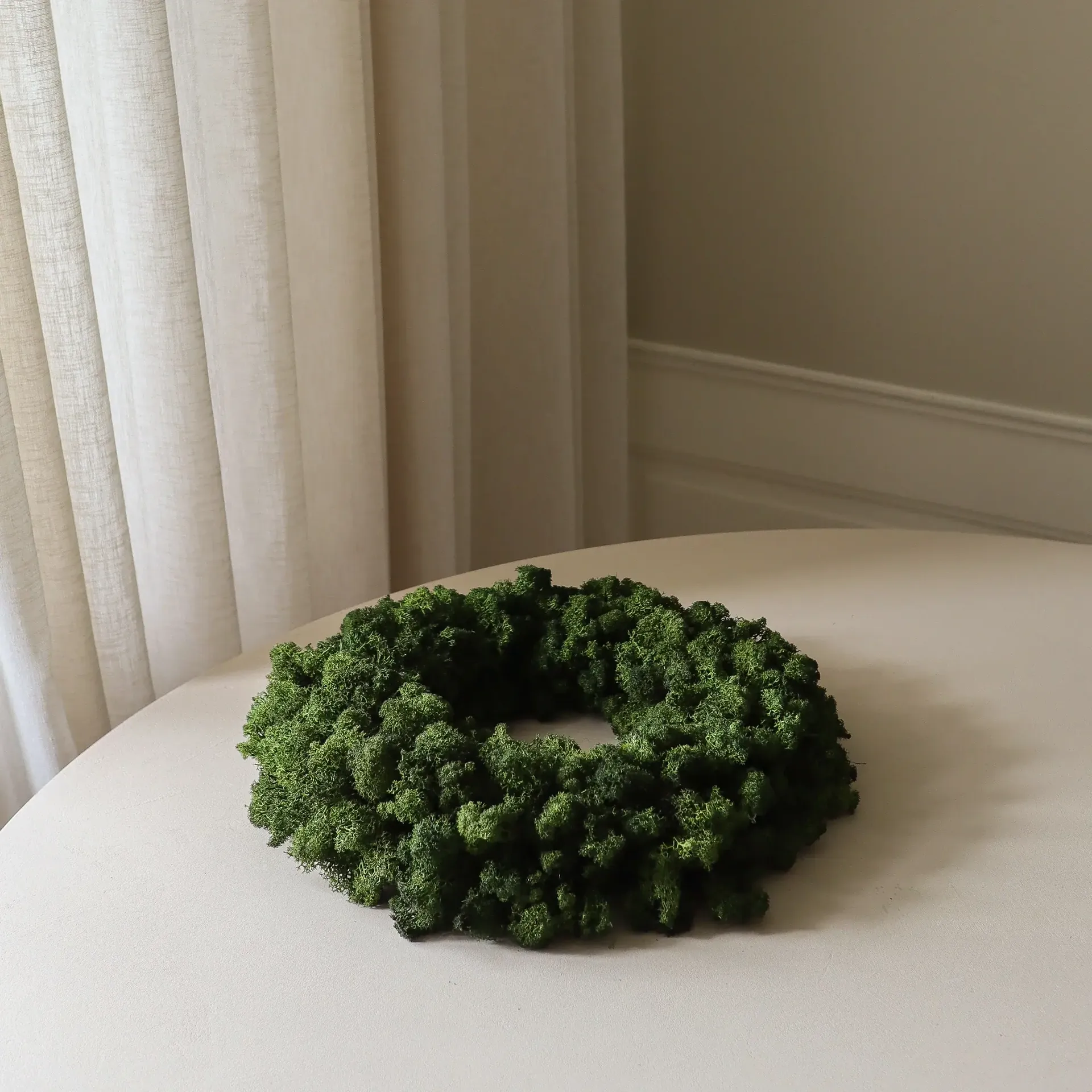 Moss Wreath moskrans, Green, Ø40 cm Botané
