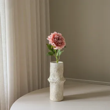 pioen kunstbloem - Dusty pink, 56 cm, 1 stuks - Botané